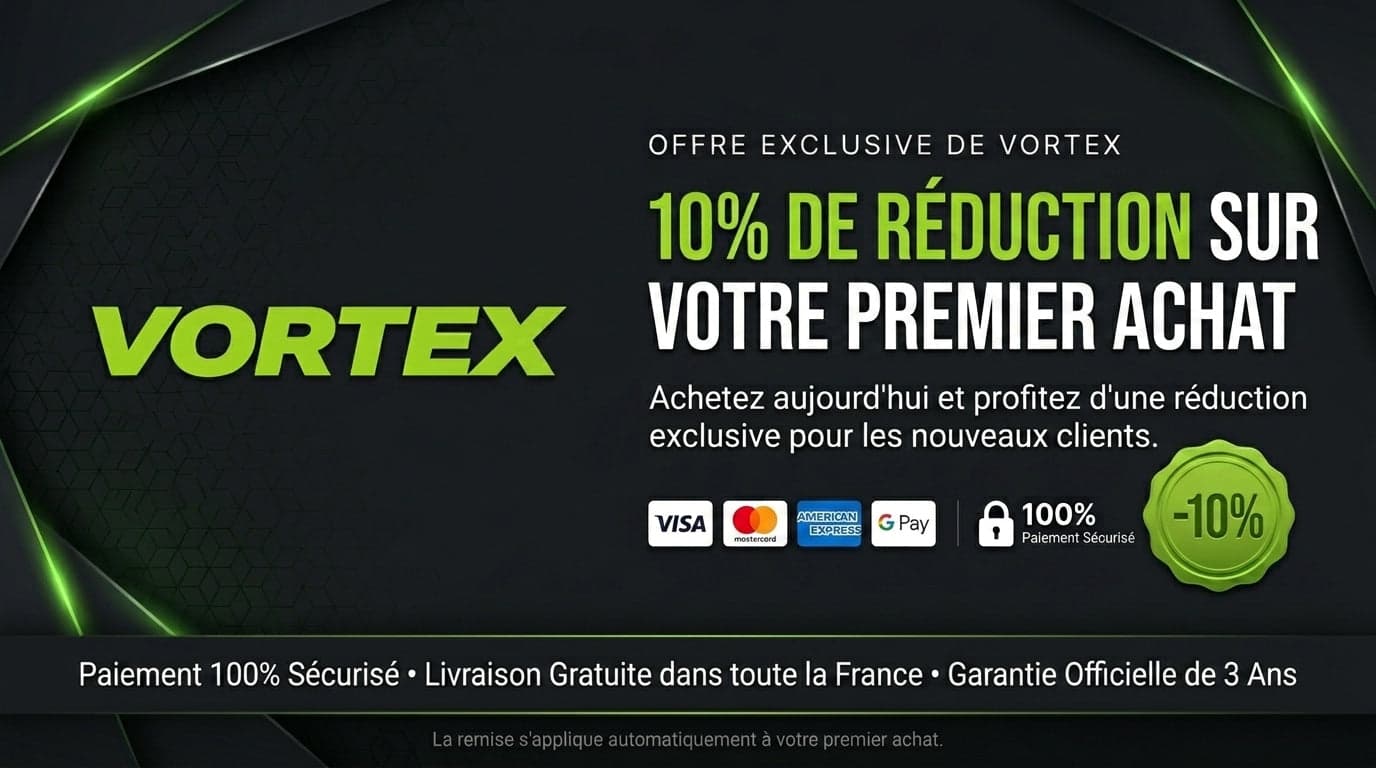 VORTEX Z10 2x2 connectée via une application. - détail 1