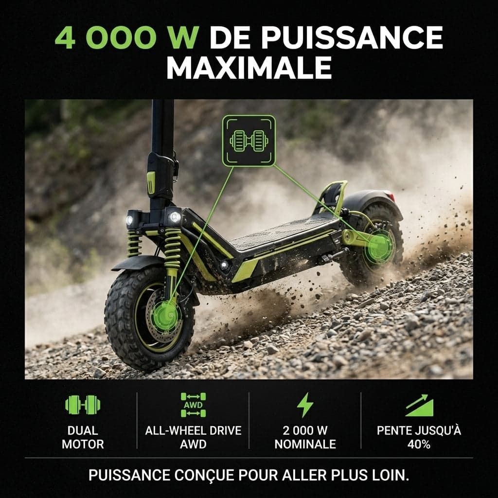 VORTEX Z10 2x2 connectée via une application. - détail 3